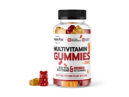 9433 warrior multivitamin gummies so zinkom 60 gummies