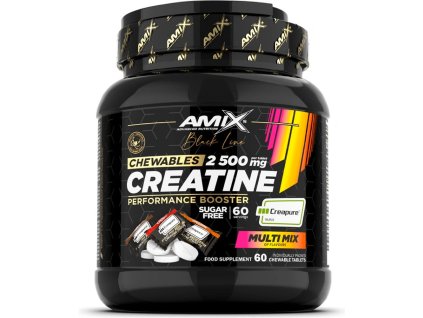Amix nutrition Black line Creatine creapure, 2500 mg chewable, 60 tabliet