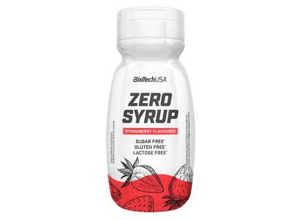 biotech zero syrup jahoda