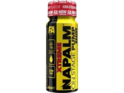 fitness authority napalm on stage pump shot 60 ml