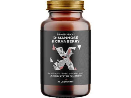 brainmax dmannose cranberry 90 rastlinnych kapsul