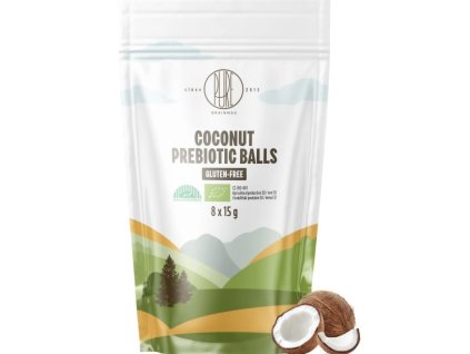 Brainmax coconut prebiotic balls 8x15g 3