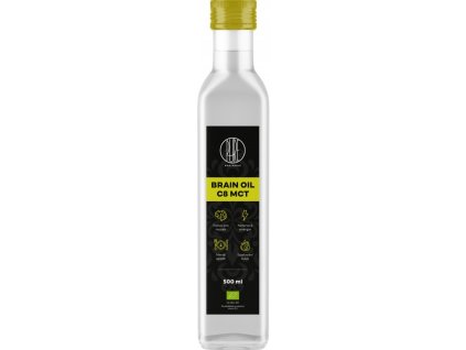 brainmax pure brain mct oil c8 bio 500 ml