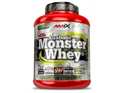 Amix nutrition Anabolic Monster Whey, 2200g (Príchuť Čerstva Malina)