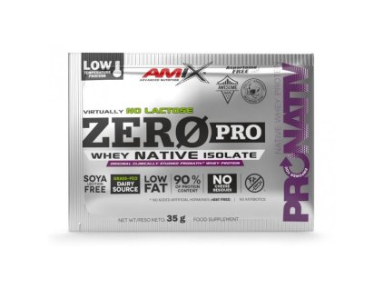 Amix zero pro whey native isolate 35g