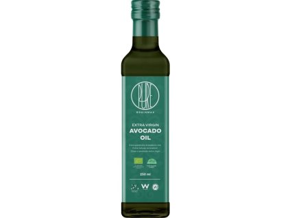 BrainMax Pure Extra Virgin Avocado Oil, Panenský Avokádový olej, BIO, 250 ml