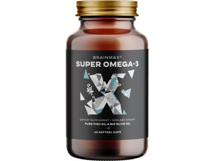 BrainMax Super Omega 3, 60 softgel kapsúl