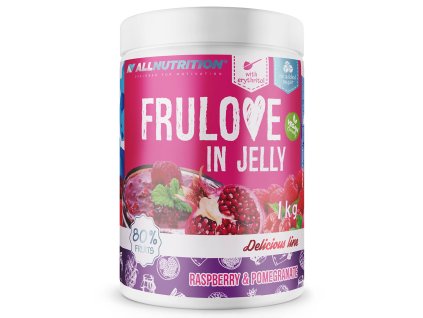 Allnutrition FRULOVE In Jelly Malina granátové jablko 1000 g