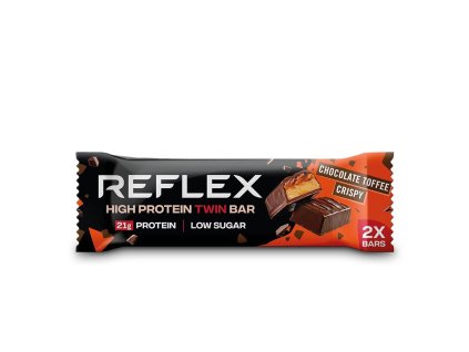 REF High Protein Twin Bar 60g chocolate toffee crispy