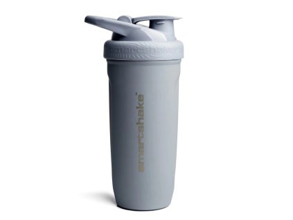 Šejker SmartShake Reforce Stainless Steel, Šedý, 900 ml