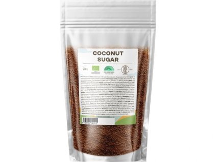 BrainMax Pure Coconut Sugar, Kokosový cukor BIO, 250 g
