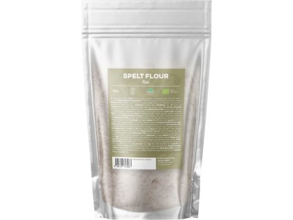 BrainMax Pure Špaldová múka hladká, BIO, 1000 g
