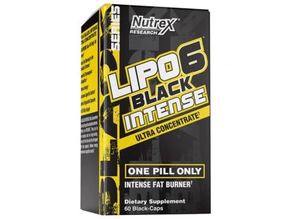 nutrex lipo 6 black intense ultra concentrate 60 kapsul original
