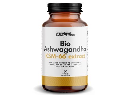 Bio Ashwagandha KSM 66® kapsuly