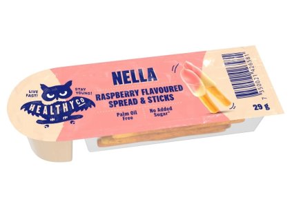 nella white choco raspberry sticks 29 g x 15 pcs