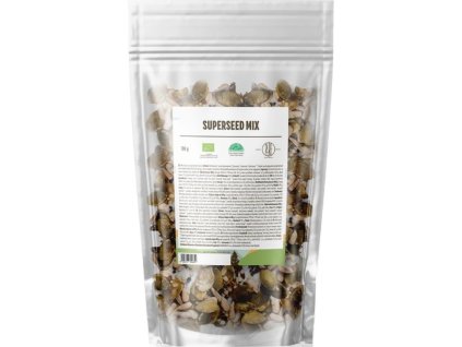 BrainMax Pure Superseed Mix, Zmes semienok, BIO, 100 g