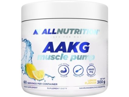 Allnutition AAKG muscle pump 300 g (Príchuť Citrón)