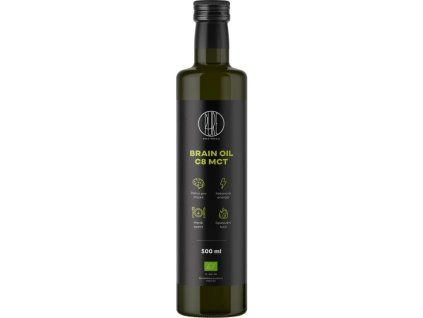BrainMax Pure® Brain MCT Oil C8 BIO 500 ml