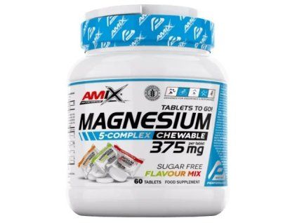 amix magnesium 5 complex chewable 60 tablet original
