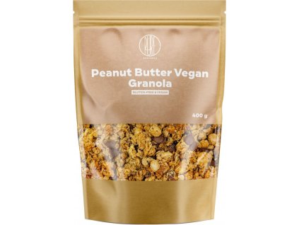 brainmax paenut butter vegan granola 400 g