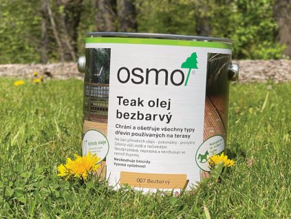 OSMO TEAK olej bezbarvý 007