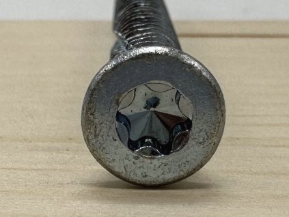 2020 10 11 20 52 54 okenní montážní šroub TURBO TEC, 7,5x152, válcová hlava, galvanický zinek HPM