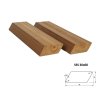 Rhombus z materiálu ThermoWood – borovice SSS 26 x 68 mm