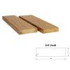 Hladce hoblované prkno SHP Thermowood Borovice 19x68x3900 mm (ks. 0,265m²)