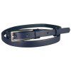 damsky kozeny opasek 15 1 56 modry