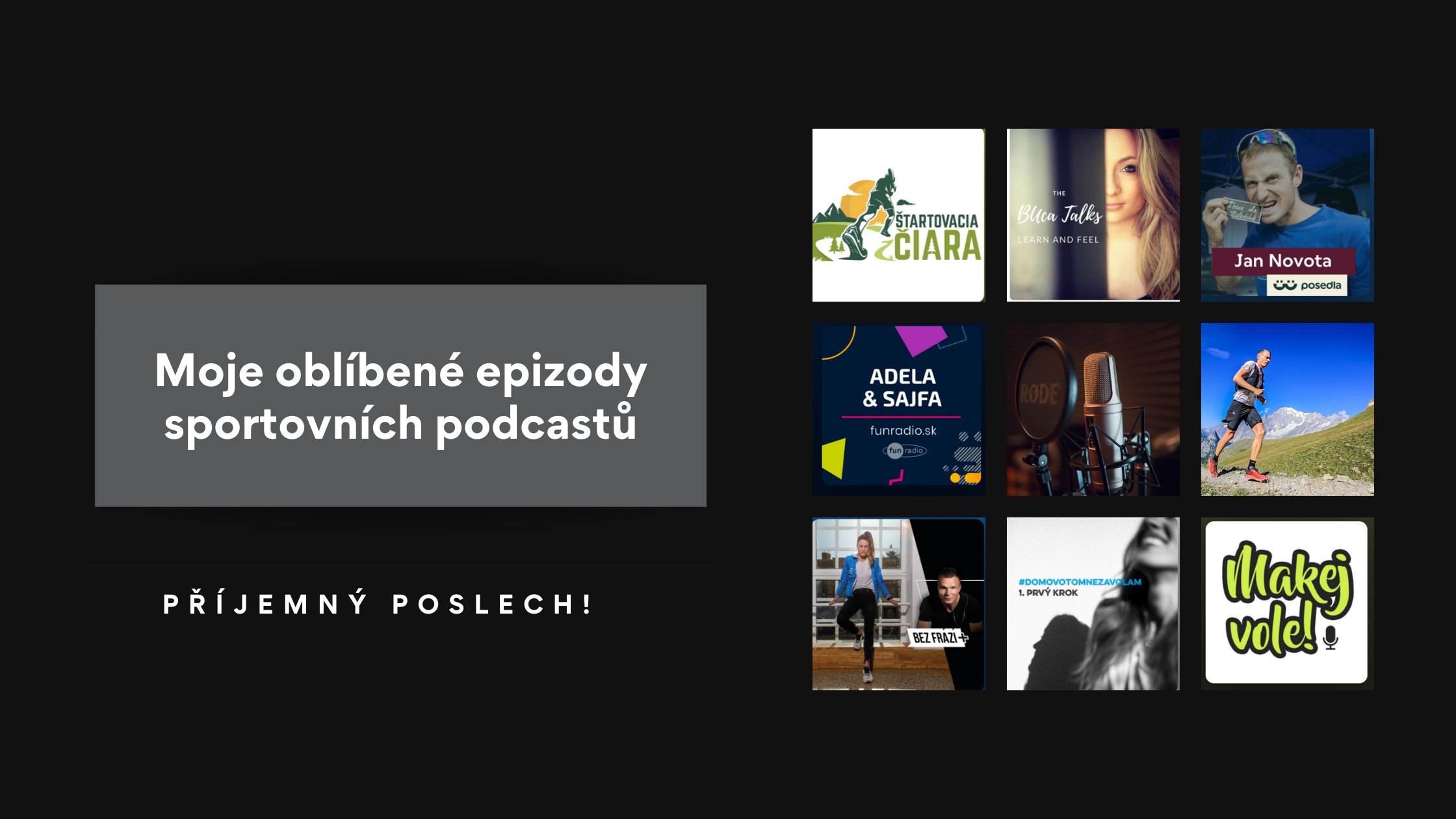 Tipy na podcasty se sportovní tématikou