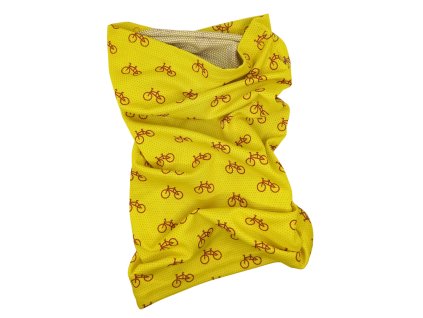 Nákrčník s obsahem stříbra - Žlutá kola