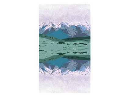 Nákrčník s ilustracemi od Natsleepwalker TATRY