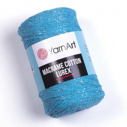 YARNART MACRAME COTTON LUREX 733