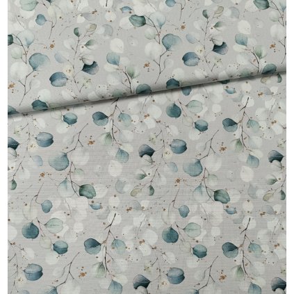 Dekoračná látka eukalyptus digi