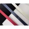Ramínkové pruženky lesklé - š. 10mm, 12mm, 15mm - různé barvy