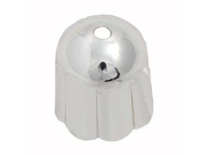 116 Kaplík tulipán 8 6 mm stříbrný
