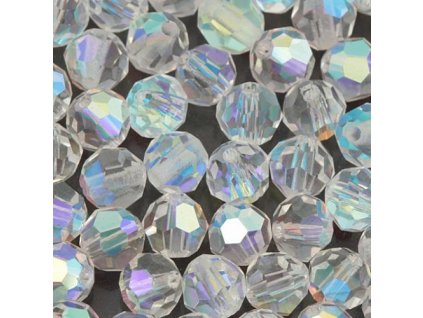 148 MC perle KULIČKA 6 mm crystal AB 10 ks