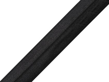 479 Lemovací pruženka půlená šíře 20 mm 1m černá