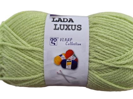 Příze Lada Luxus 53744 zelená světlá