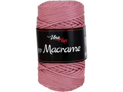 pp Macrame 4028 starorůžová tmavší
