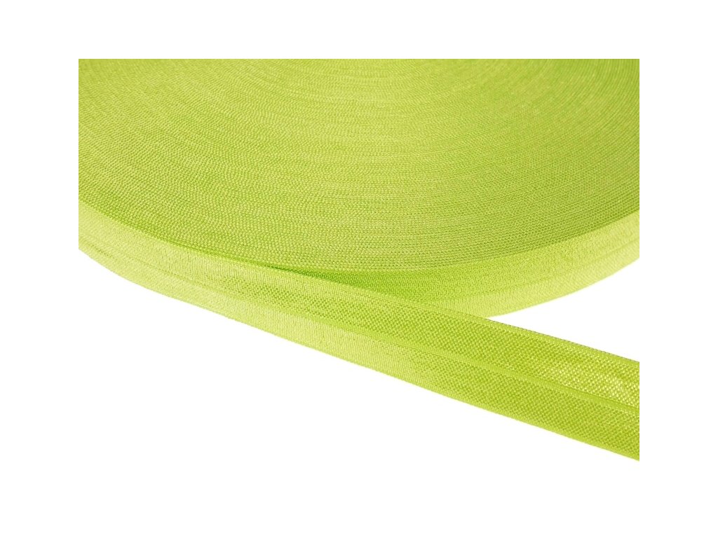 Pruženka lemovací šíře 20 mm - zelená lime
