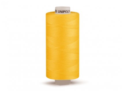 Šicí nit Unipoly 120 návin 500 m / 126 - sytě žlutá