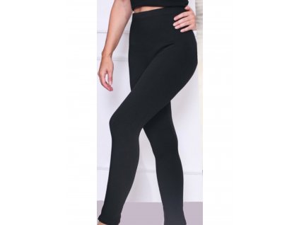 Dámské bambusové legíny (Barva černá, Velikost XL/XXL)