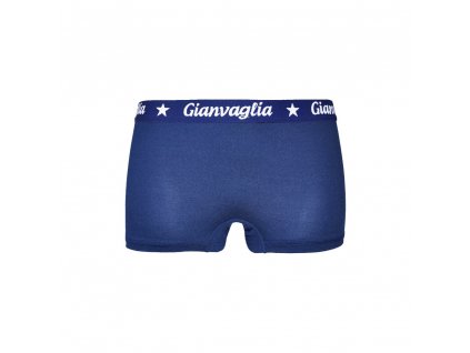 Dámské boxerky Gianvaglia nižší jednobarevné 8037 (Barva lékořice, Velikost XL/XXL)