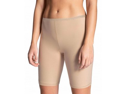 Dámské dlouhé bavlněné boxerky bez krajky 701-1K (Barva tělová, Velikost XL/XXL)