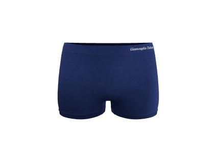Kratší dámské boxerky Gianvaglia 3007 z pružného mikrovlákna (Barva lékořice, Velikost XL/3XL)