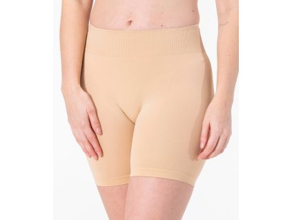 Dámské bezešvé vyšší boxerky Gaubert GBTW-3001 (Barva tělová, Velikost L/XL)