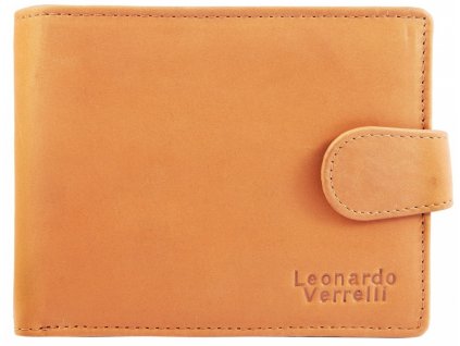Luxusní pánská peněženka Leonardo Verrelli z pravé kůže