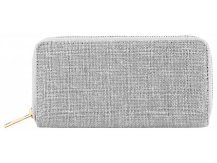 Dámská textilní peněženka Charm v šedé barvě