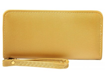 Dámská peněženka Charm ve zlaté barvě
